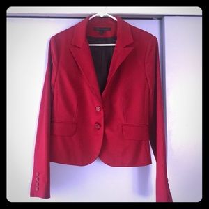 Red blazer